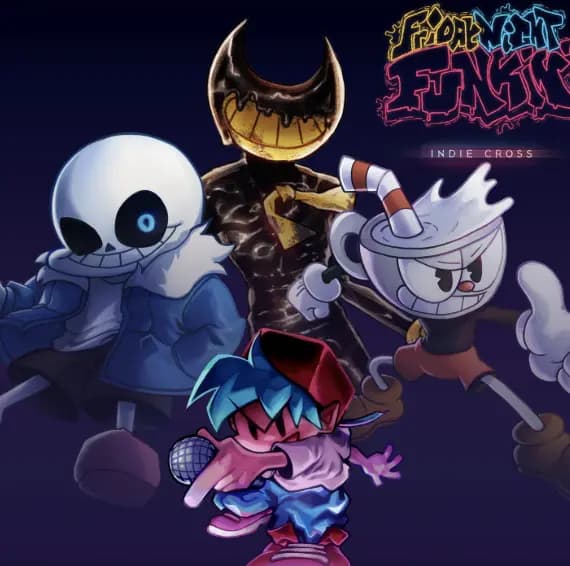 Friday Night Funkin' Indie Cross