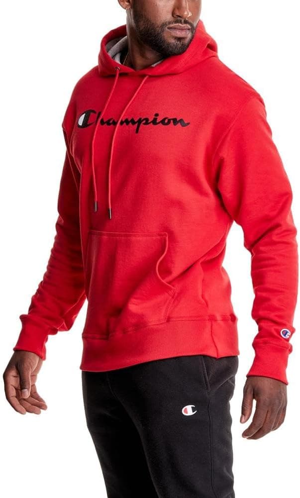 Champion hoodie detail