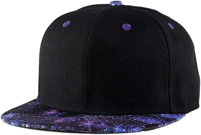 Snapback hat side view