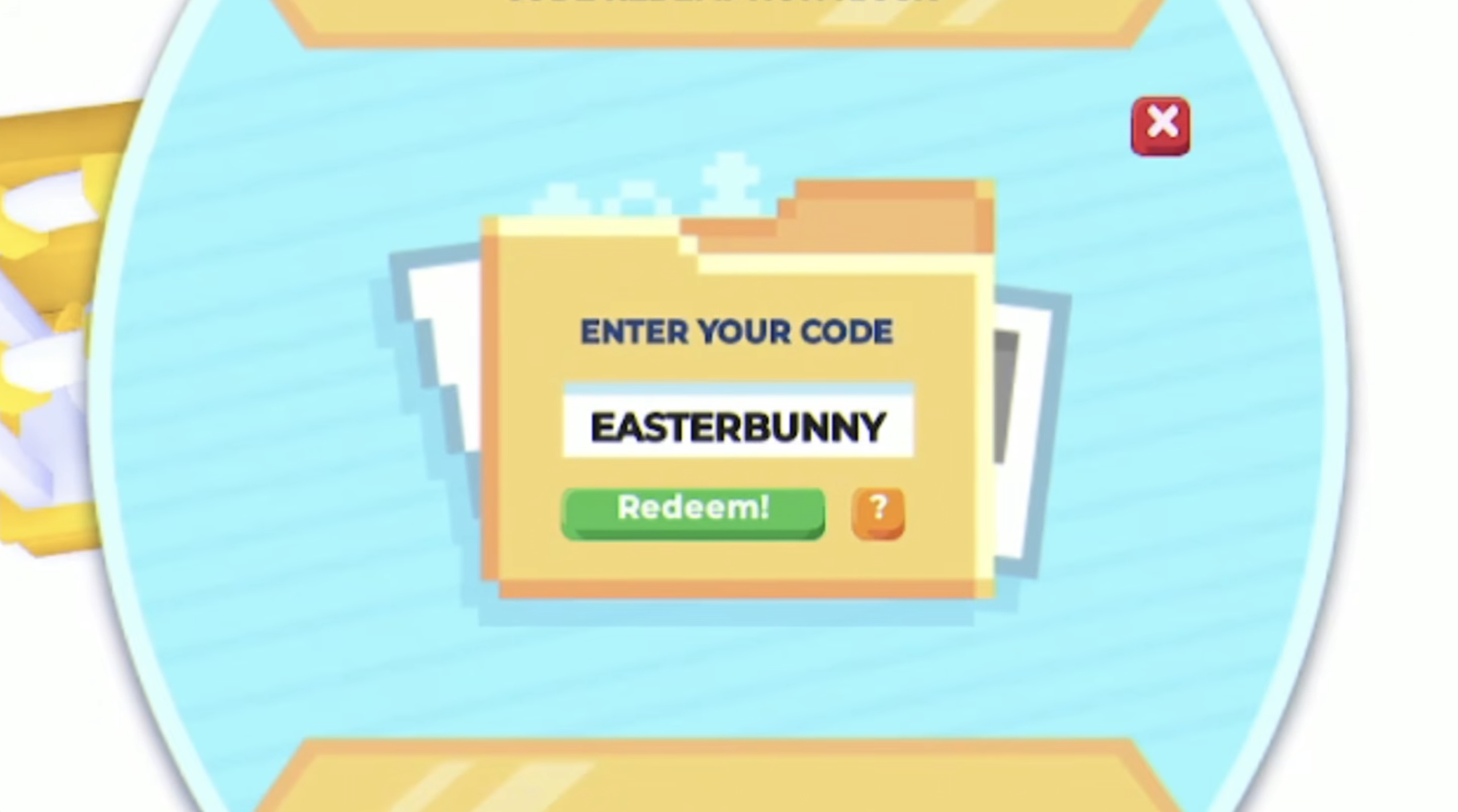 The Code Redemption Kiosk next to Agent Ruhi in Adopt Me's Safety Hub